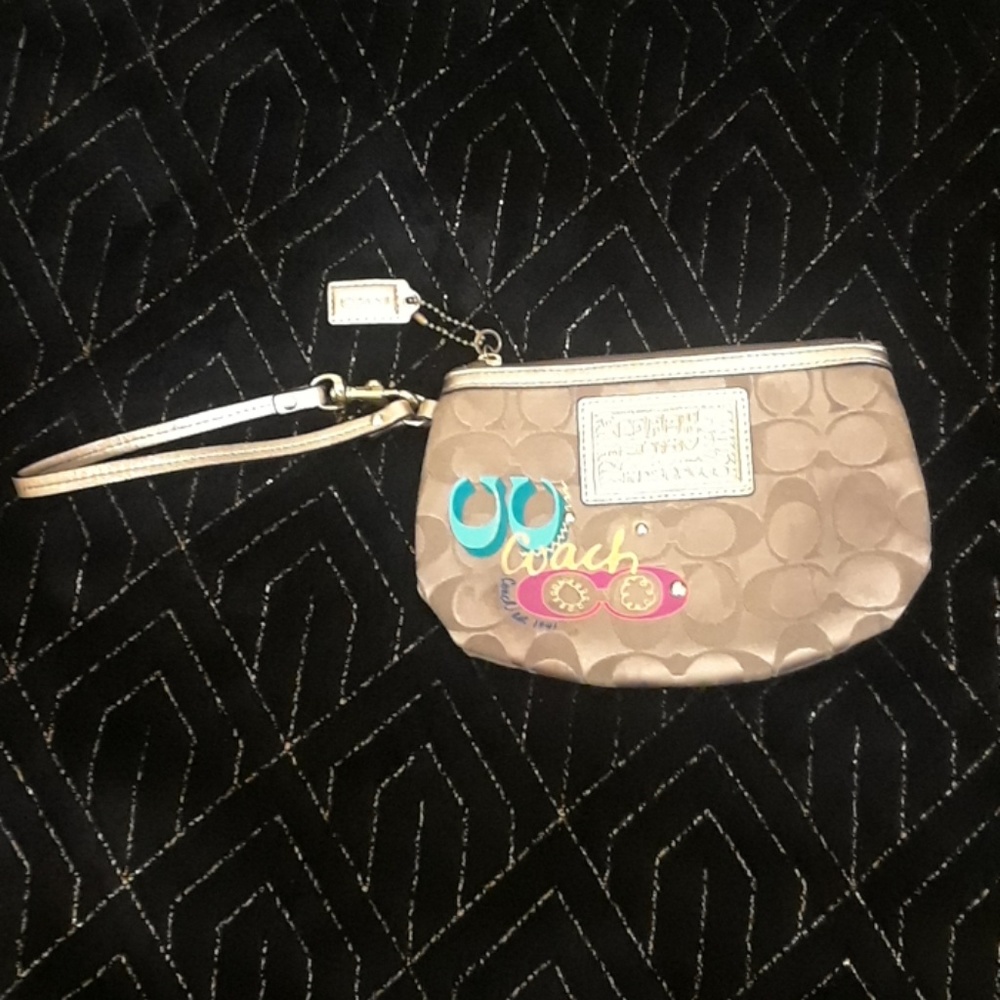 Authentic Coach Wristlet